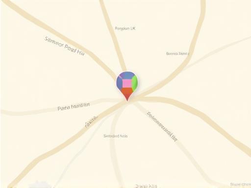Map showing Bristol location
